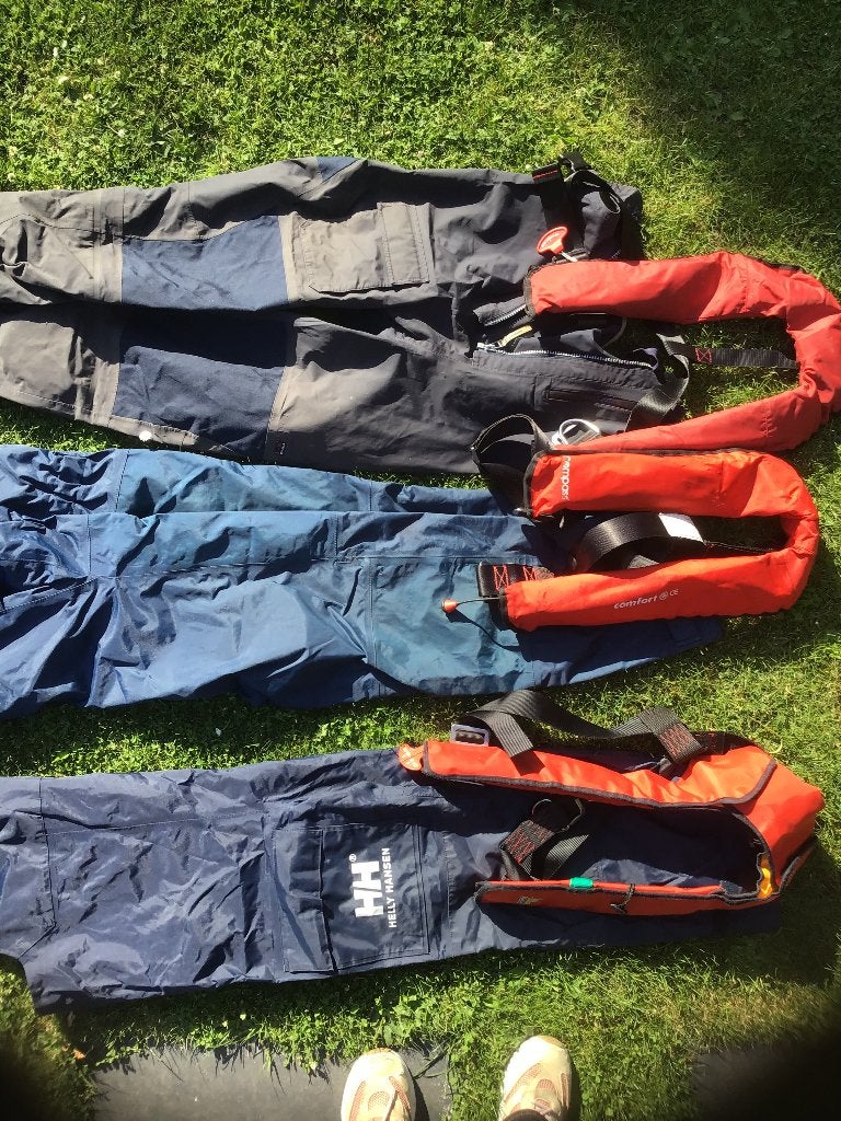 Zeilkleding en zwemvest, Ophalen, Gebruikt, Helly Hansen, Dame of Heer