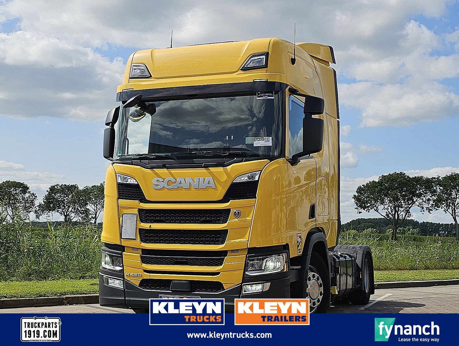 SCANIA R450, Automaat, Stoelverwarming, Scania, Geel