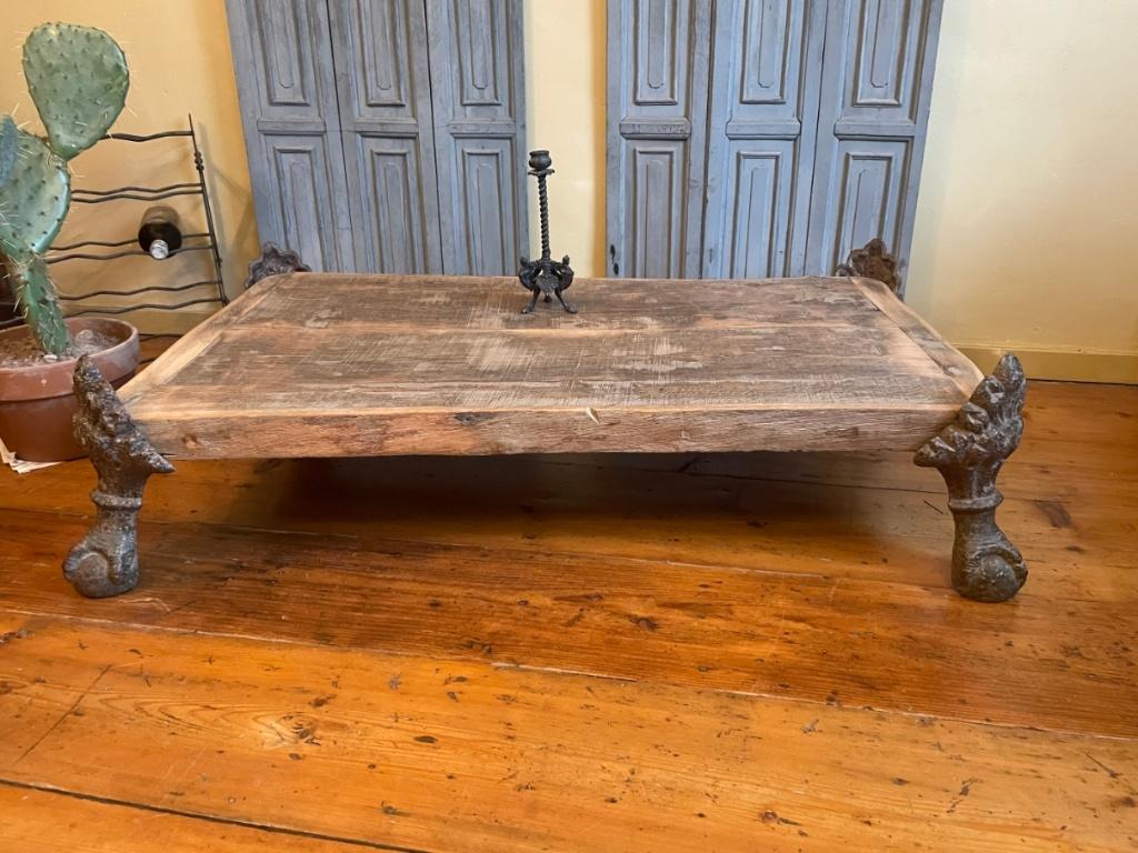 Imposante Lage Tafel Salontafel met Klauwen, Ophalen