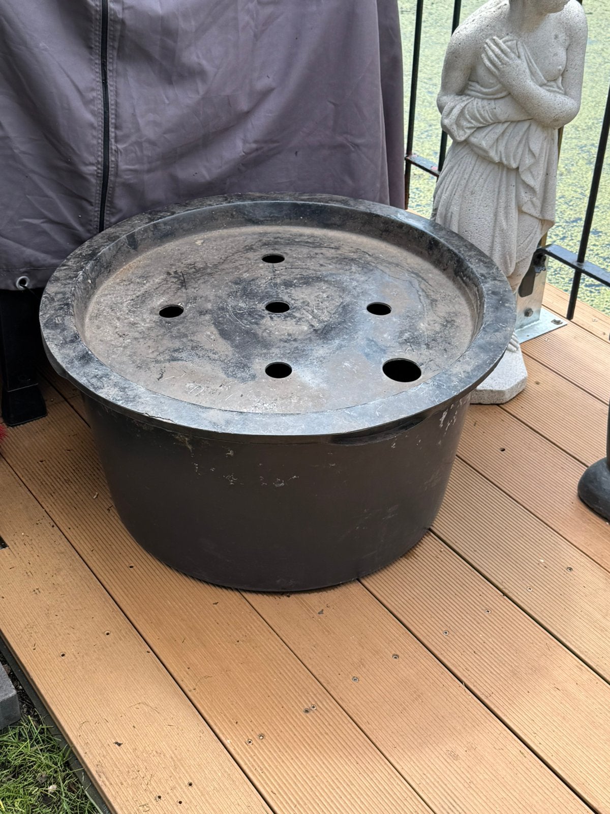 water opvang bak voor een fontein, Ophalen, Gebruikt, Beton, Overige typen