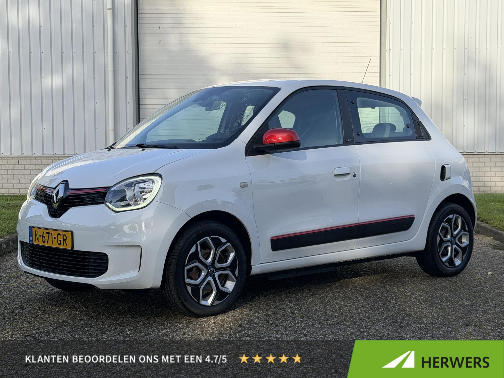 Renault Twingo Z.E. R80 Collection / 1e Eigenaar / Dealer On, Auto's, Automaat, Dealer onderhouden, 22 kWh, Wit