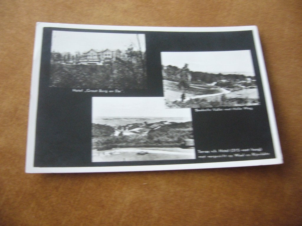 BERG EN DAL  = HOTEL BERG EN DAL, Verzenden, 1940 tot 1960, Ongelopen, Gelderland