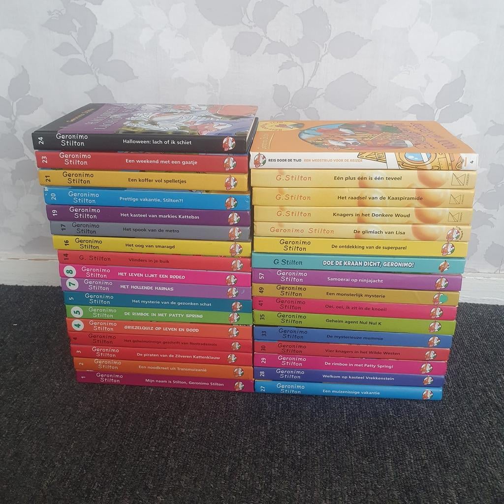 Geronimo Stilton boeken (33), Boeken, Ophalen of Verzenden, Zo goed als nieuw, Geronimo Stilton, Fictie algemeen