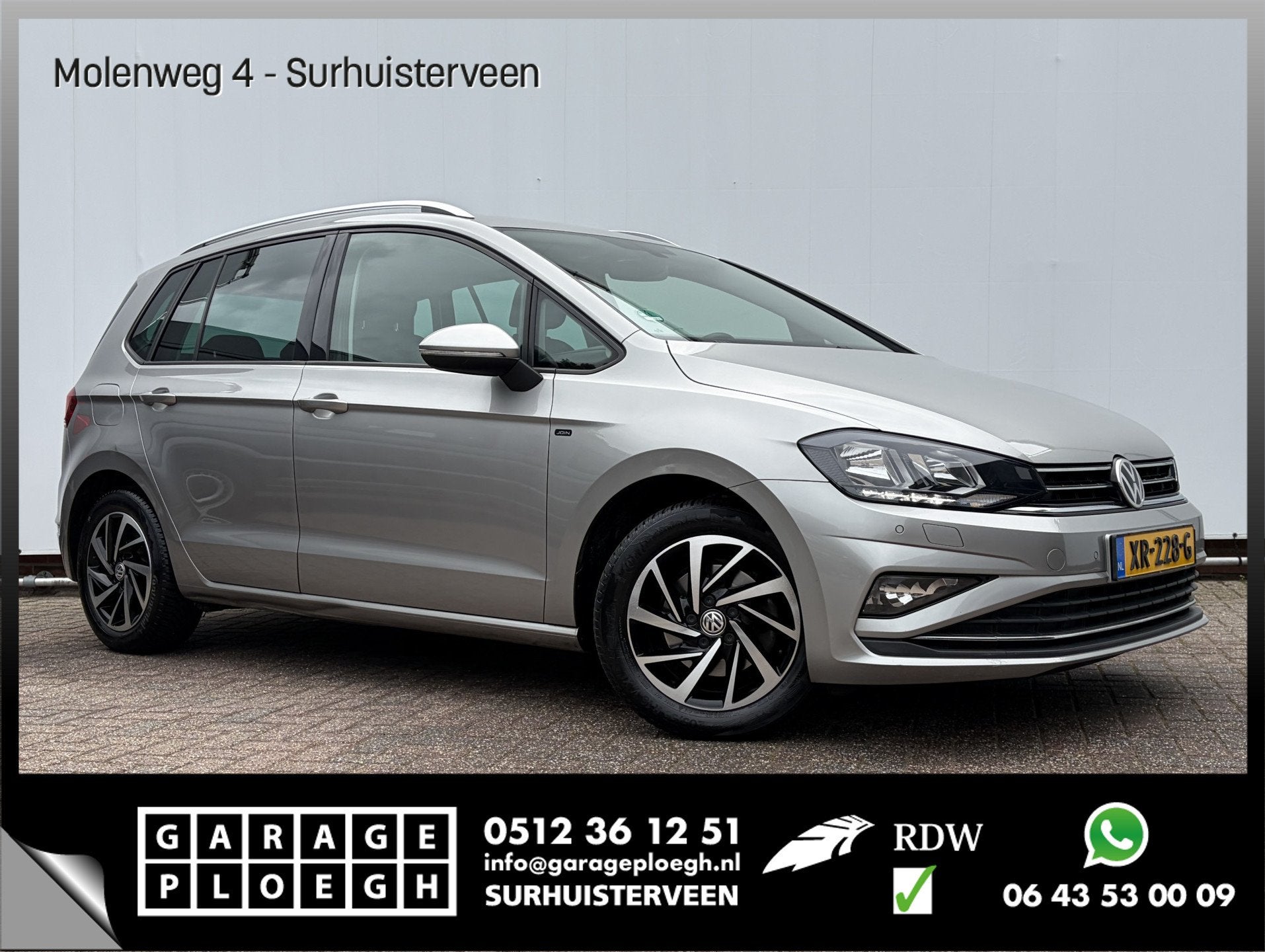Volkswagen Golf Sportsvan 1.5 TSI ACT Highline Adapt.Cruise, Euro 6, 4 cilinders, 700 kg, Golf Sportsvan