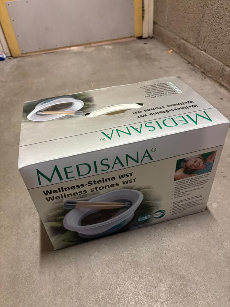 Medisana Wellness-Steine WST - Hot Stone Massage Set, Ophalen, Zo goed als nieuw, Lichaamsverzorging