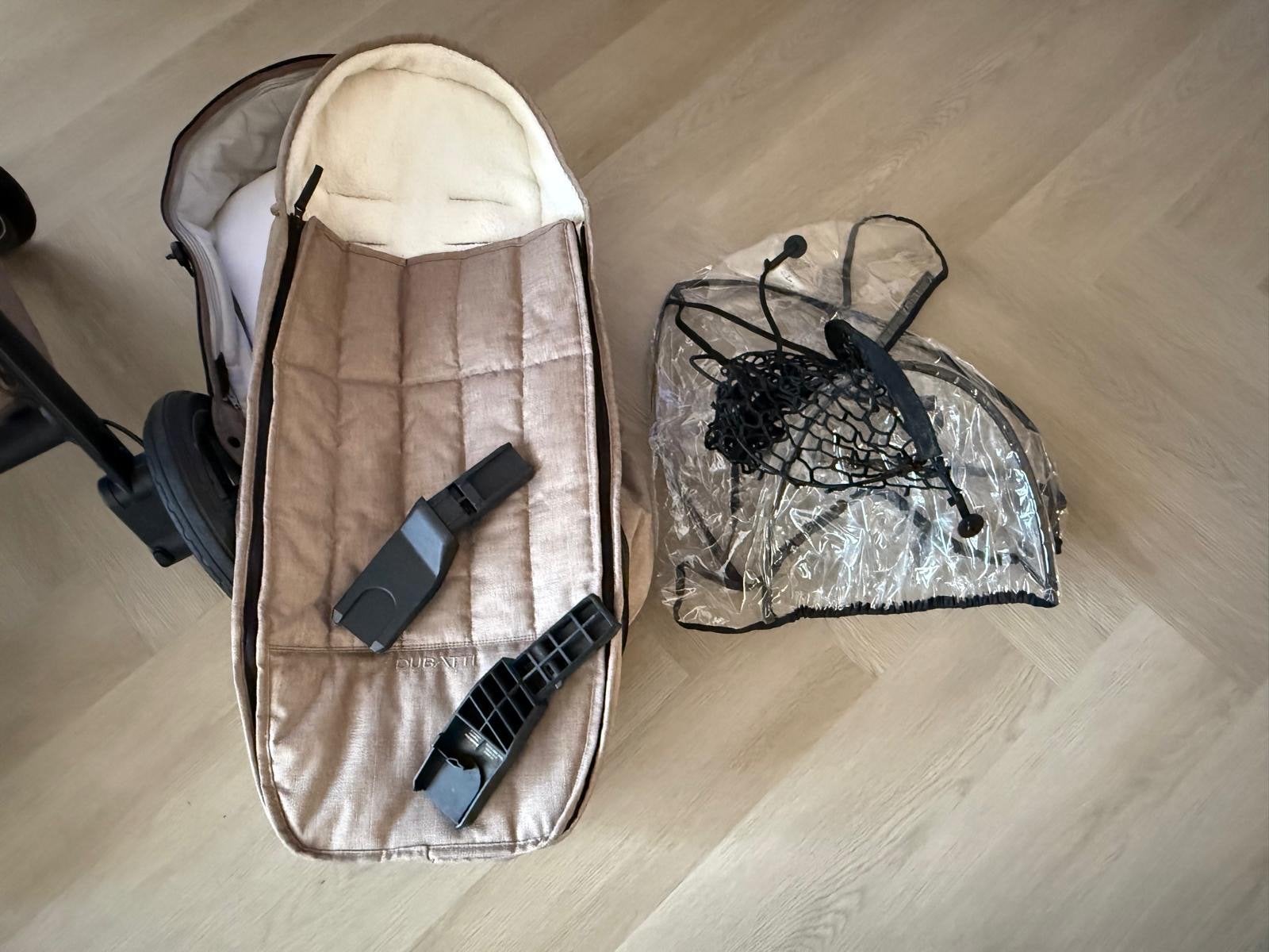 Dubatti One Kinderwagen met Reiswieg en Adapters, Kinderen en Baby's, Kinderwagens en Combinaties, Overige merken, Ophalen of Verzenden