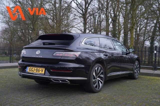 Volkswagen Arteon 2.0 TSI R-Line Shooting Brake | Pano | Ada, Auto's, Volkswagen, Arteon, Zwart, 1984 cc, Zwart