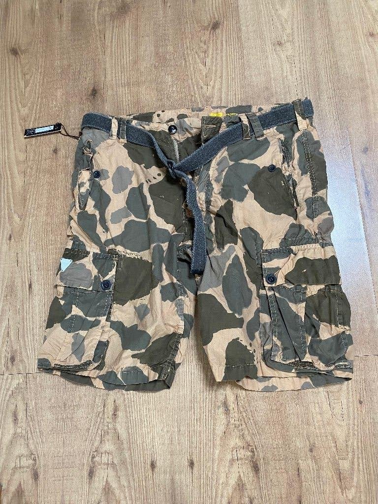 Bermuda JC Rags camouflage, Kleding | Heren, Verzenden, Nieuw, Groen