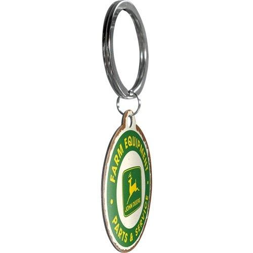 John Deere parts and service reclame sleutelhanger keychain, Ophalen of Verzenden, Nieuw, Auto's