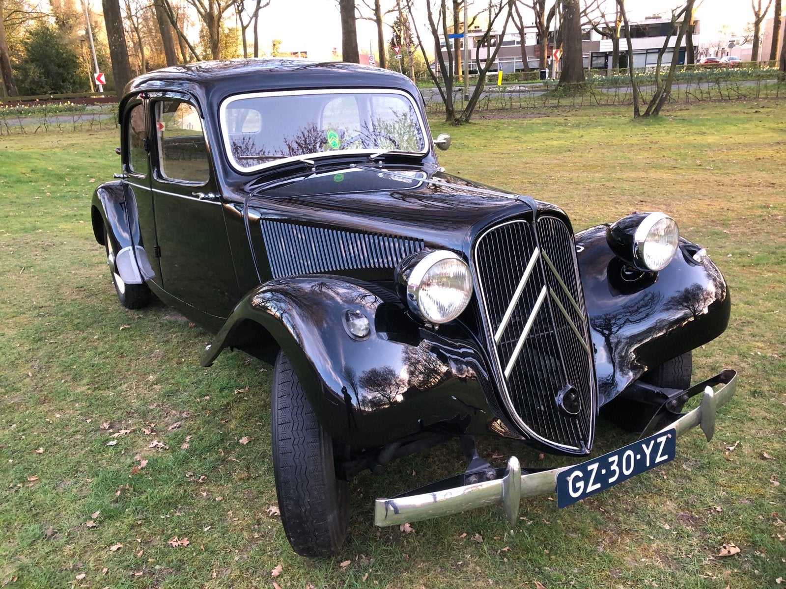Citroën Traction Avant. 1954 Zwart, foto 2