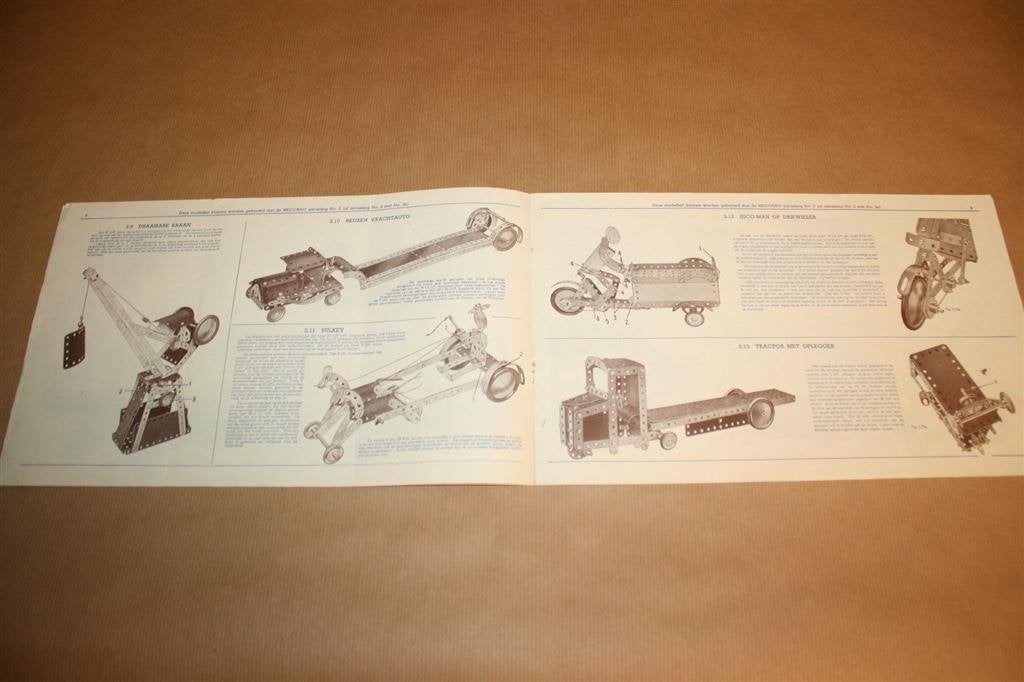 Meccano. Handleiding voor aanvullings-uitrusting No. 2a, Ophalen of Verzenden