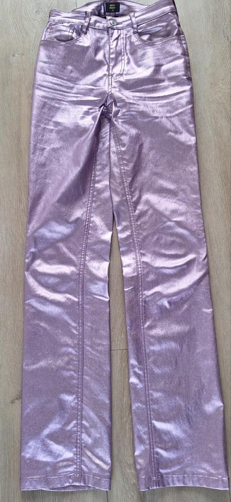 Metallic roze  broek Seven Sisters maat S, Kleding | Dames, Seven Sisters, Ophalen of Verzenden, Zo goed als nieuw, Roze