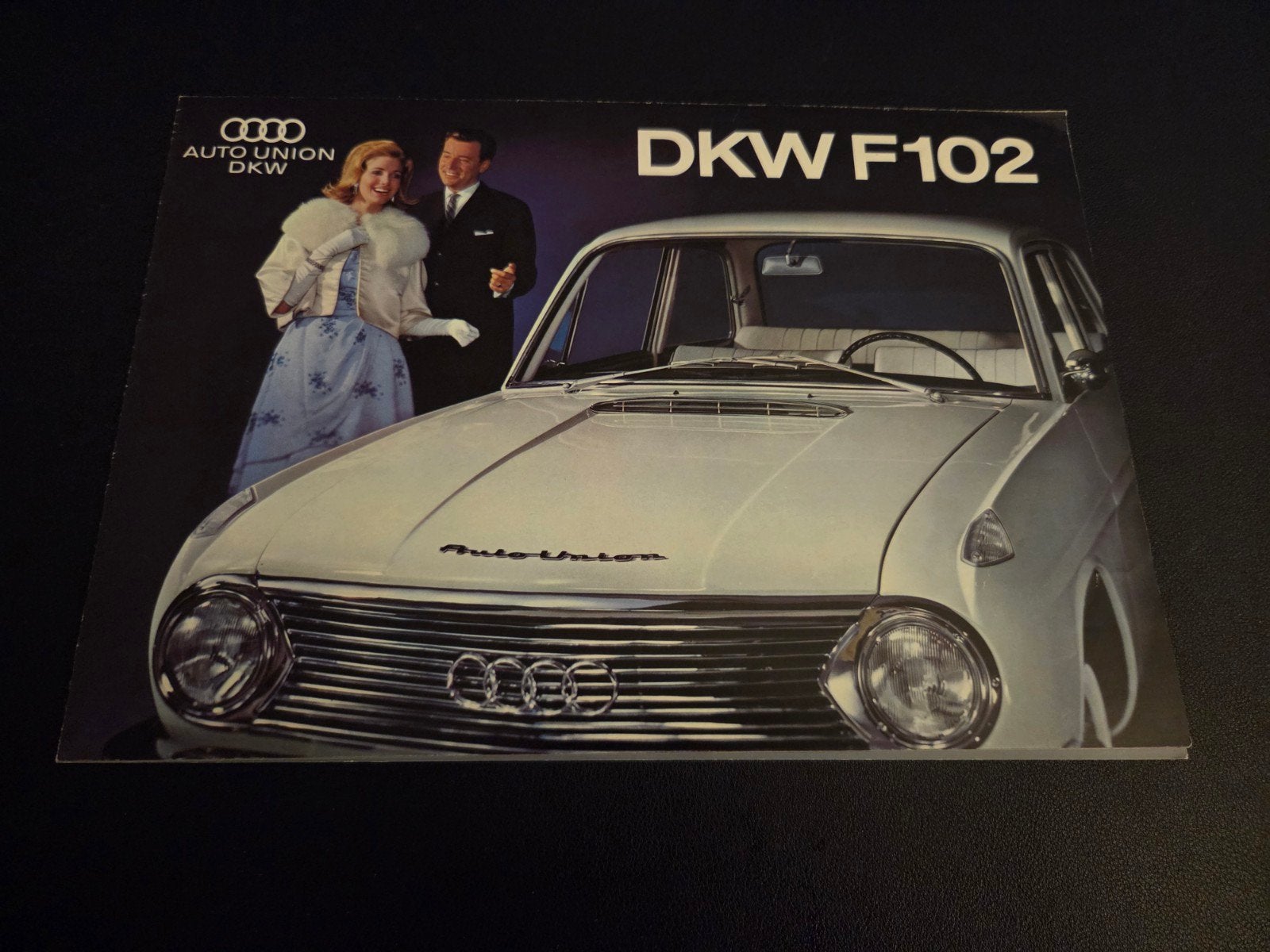 Brochure Auto Union DKW F102, Boeken, Ophalen of Verzenden, Zo goed als nieuw, Overige merken