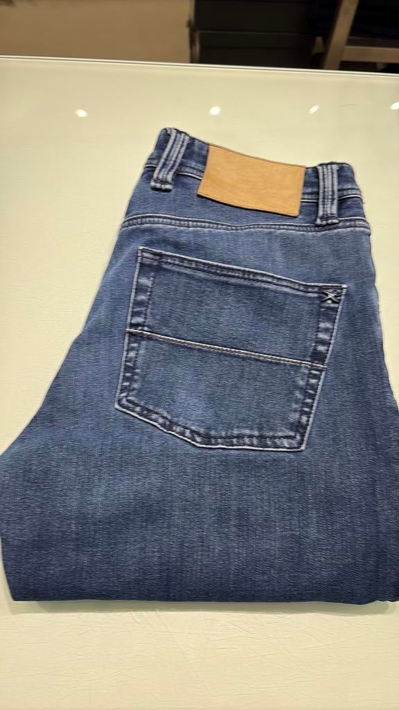 Tramarossa blauwe stretch jeans maat 32, Kleding | Heren, Ophalen of Verzenden, Gedragen, Blauw, W32 (confectie 46) of kleiner