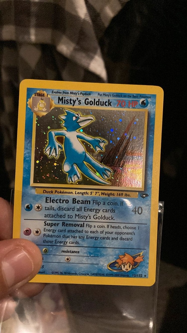Pokemon misty’s golduck gym, Ophalen of Verzenden, Zo goed als nieuw