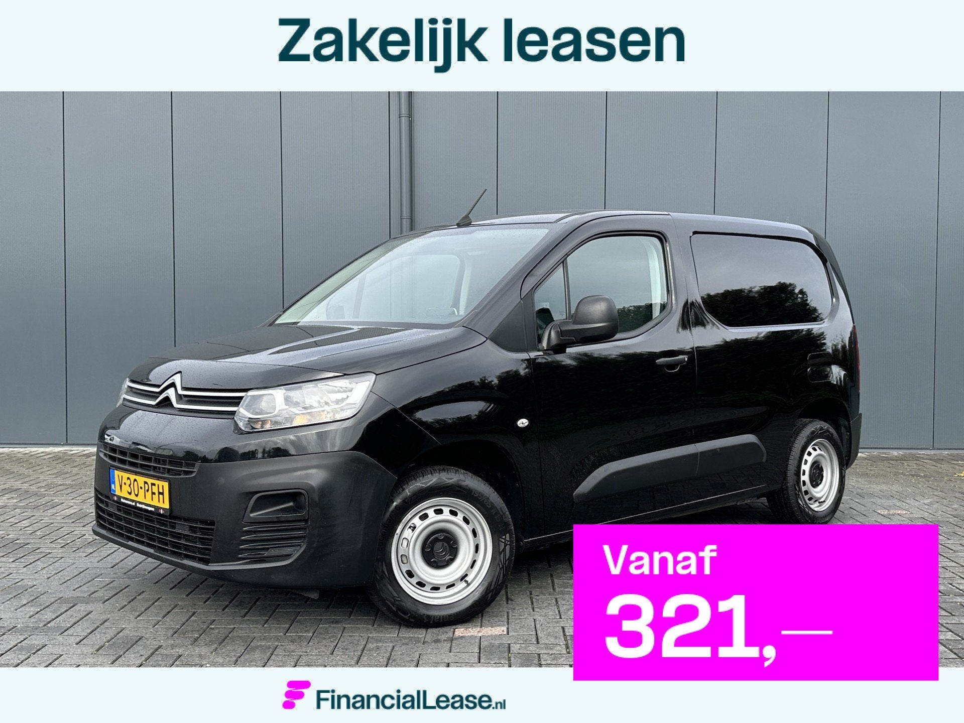 Citroën Berlingo 1.5 Hdi 102 PK / L1H1 / ! 6.491 KM ! / BIJ, Voorwielaandrijving, 1350 kg, 730 kg, Gebruikt