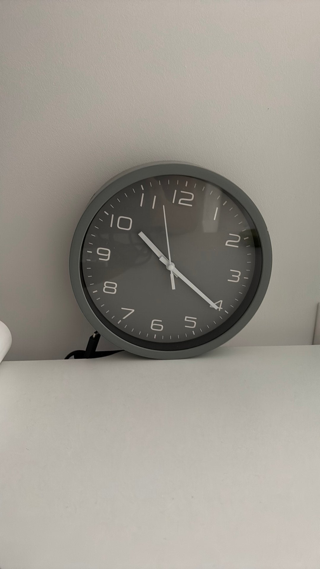 Wall clock 20cm d, Ophalen, Zo goed als nieuw, Wandklok