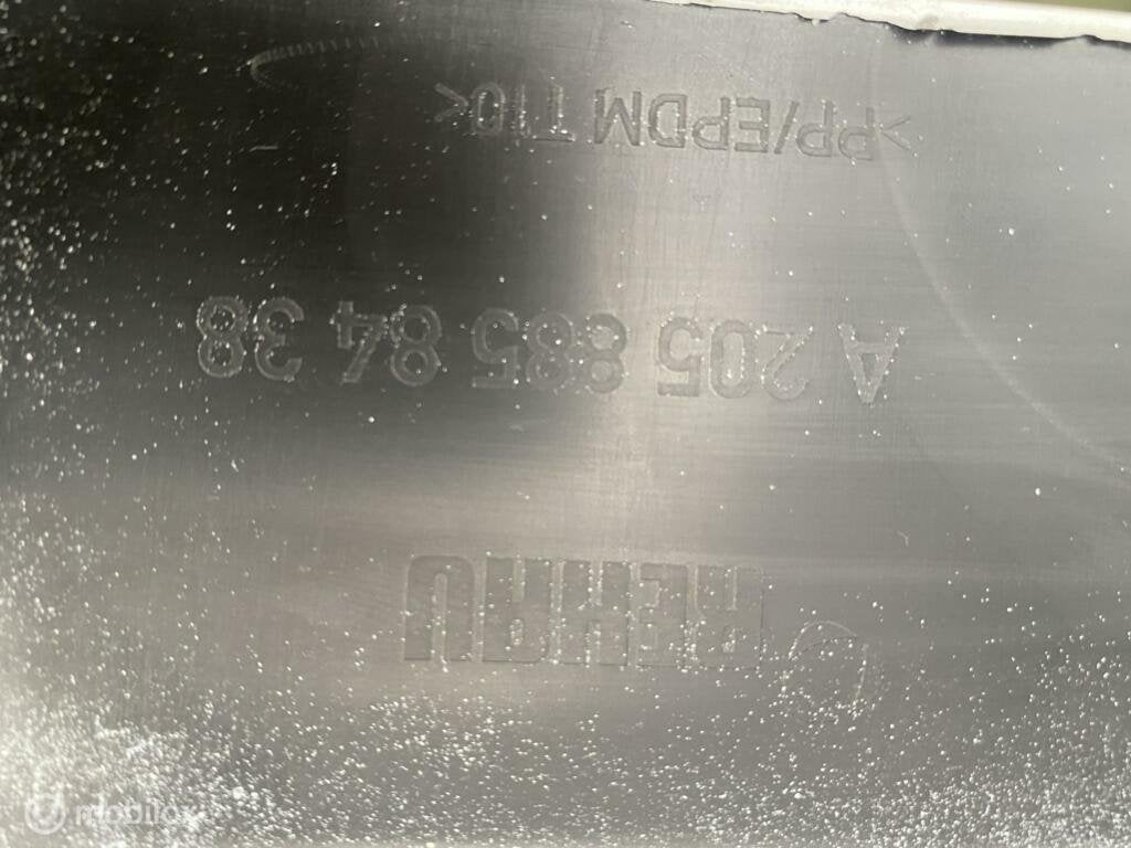 Achterbumper mercedes c w205 coupe cabrio a2058858438, Gebruikt, Ophalen of Verzenden, Achter, Bumper