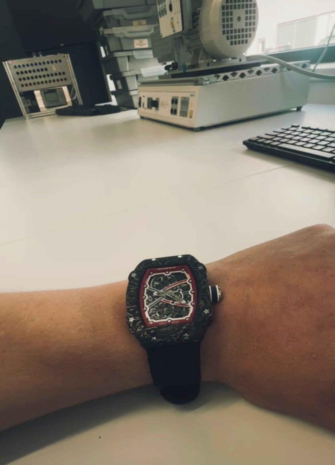 Richard mille horloge, Ophalen of Verzenden, Zo goed als nieuw, Overige merken