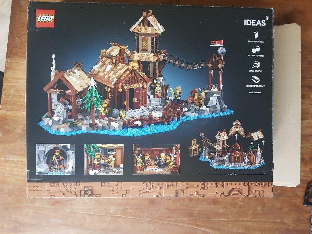 lego vikingdorp en Thor boot set 21343 + 76208, Kinderen en Baby's, Lego, Complete set, Verzenden, Compleet