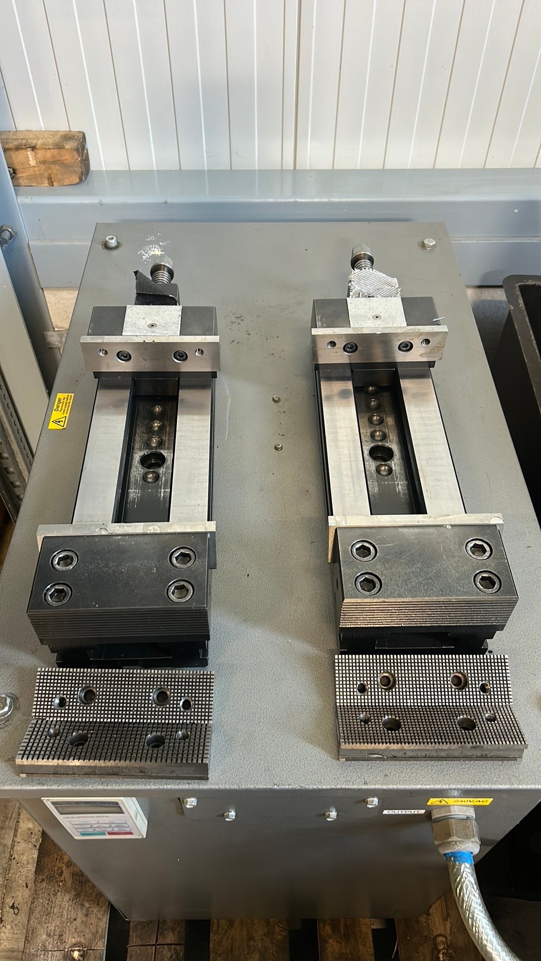 Machine Klemmen Sagop 250x150, Doe-het-zelf en Verbouw, Draaibanken, Ophalen, Zo goed als nieuw, Freesbank