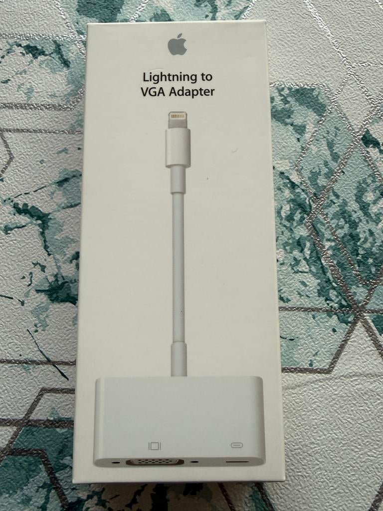 Nieuw in doos: Apple Lightning naar VGA Adapter, Ophalen of Verzenden, Nieuw, Snoer of kabel, Apple iPhone