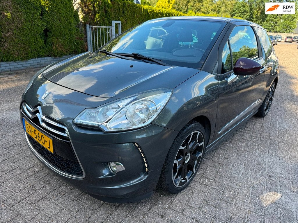 Citroen DS3 1.6 THP Ultra Prestige ECC CRUISE NAVI LMV PDC, Auto's, Citroën, Voorwielaandrijving, Euro 5, Gebruikt, Alcantara