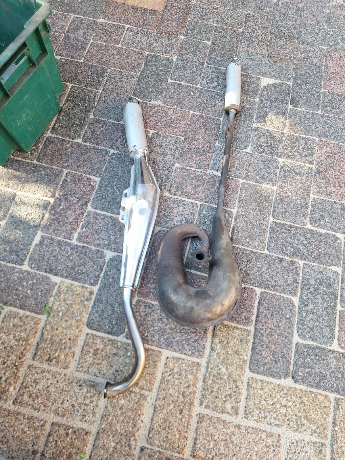 puch maxi uitlaten, Ophalen, Gebruikt
