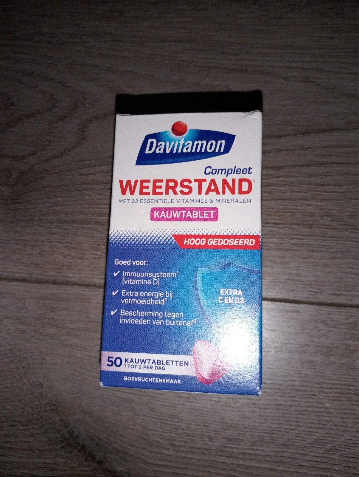 Davitamon Compleet Weerstand Kauwtabletten, Sport en Fitness, Ophalen of Verzenden