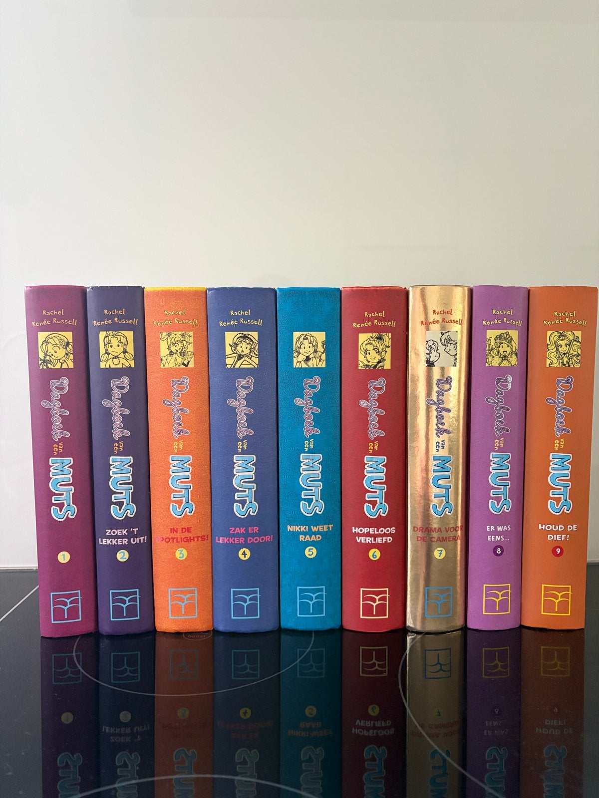 Dagboek van een muts - Deel 1 t/m 9, Boeken, Ophalen of Verzenden, Zo goed als nieuw, Fictie