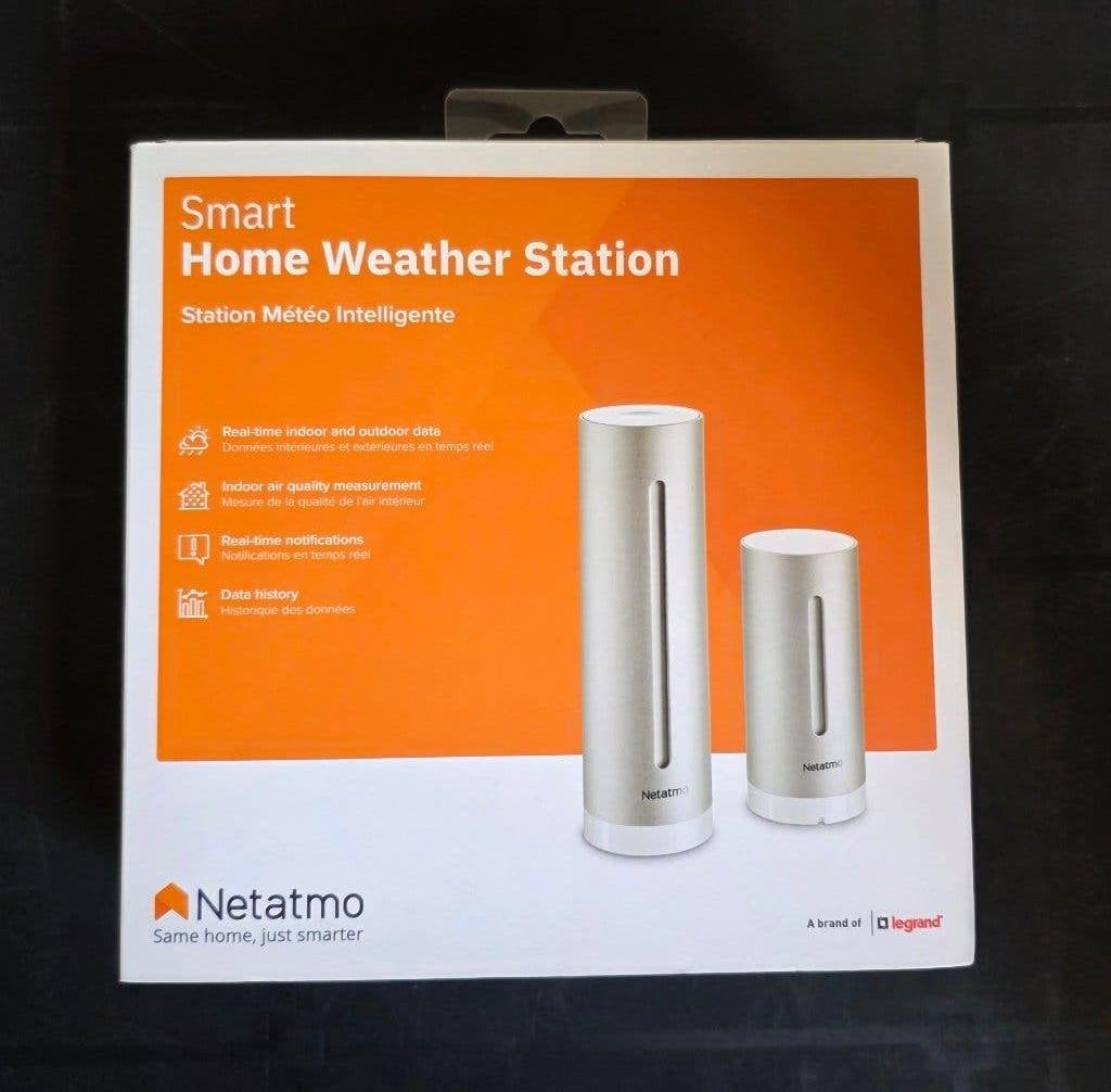 Netatmo Weerstation compleet, Ophalen of Verzenden, Nieuw, Weerstation