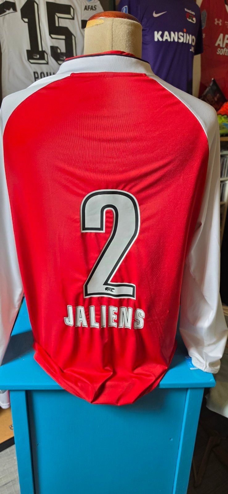 Uniek AZ Matchworn Shirt 09/10 - Zonder Sponsor, Ophalen of Verzenden, Gedragen, Onbekend, Voetbal
