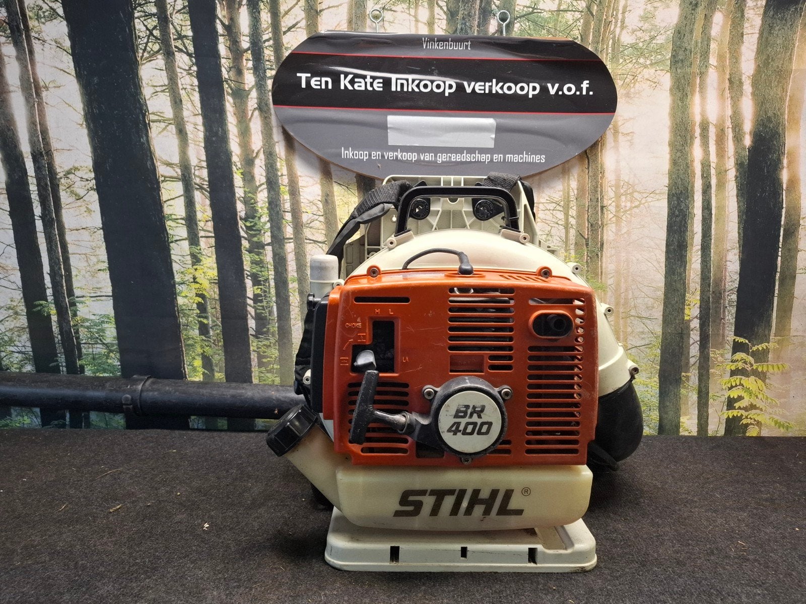 Stihl bladblazer BR 400, Ophalen, Gebruikt, Ruggedragen, Stihl