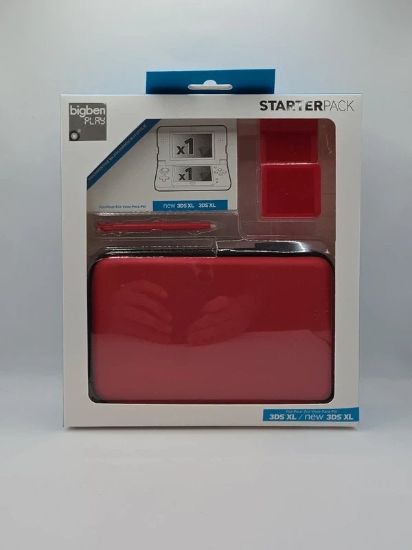 BigBen Starter Pack Rood Nintendo 3DS XL / New 3DS XL NIEUW!, 11-1 Hokotate-cho, Kamitoba, Minami-ku, Kyoto 601-8501, Japan, 1 speler