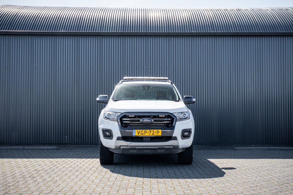 Ford Ranger 2.0 EcoBlue 4x4 | Wildtrak | 213PK | 1e Eigenaar, Auto's, Ford, 4 cilinders, Wit, Bedrijf, Diesel
