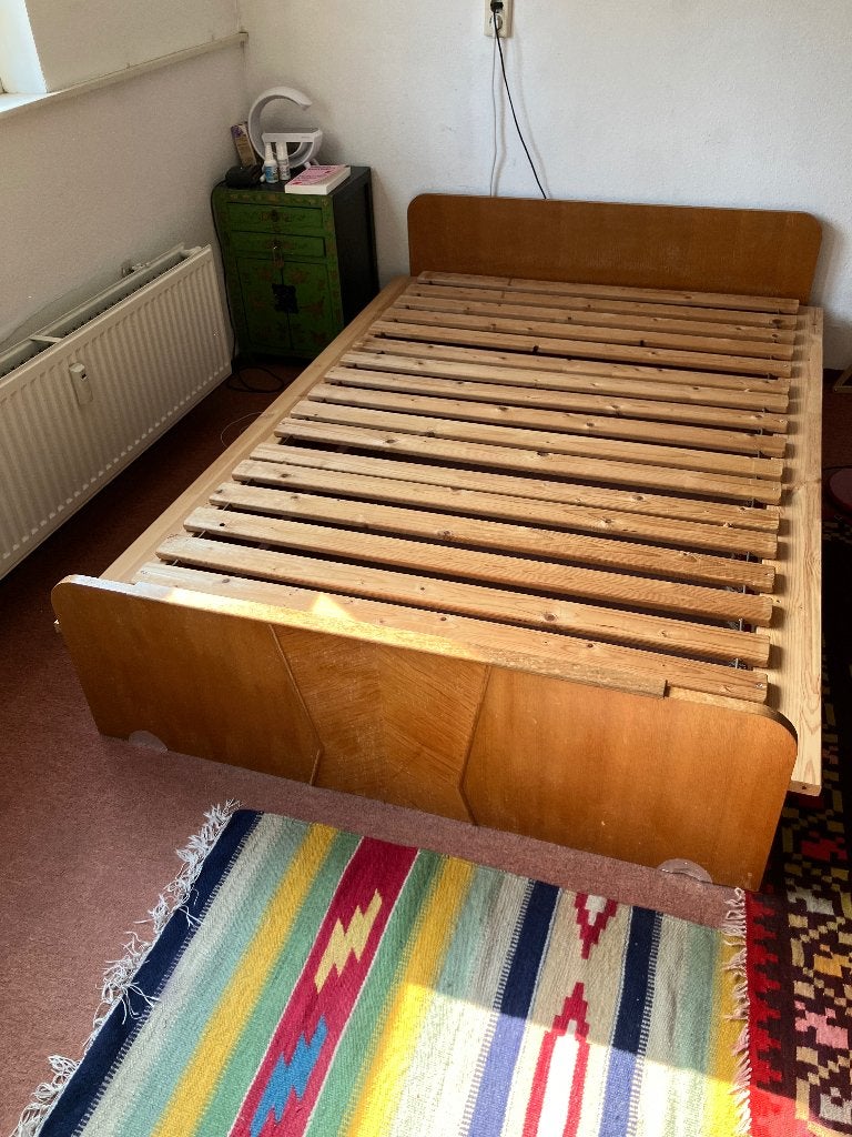 GRATIS Bed twijfelaar, Ophalen, Gebruikt, Twijfelaar, Hout