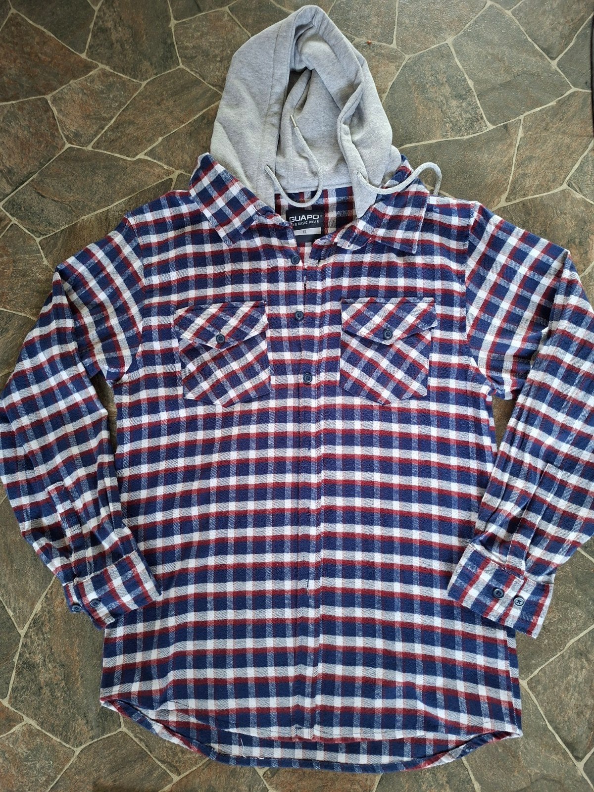 Blouse maat XL, Kleding | Heren, Overhemden, Ophalen of Verzenden, Zo goed als nieuw, Blauw, Halswijdte 43/44 (XL)