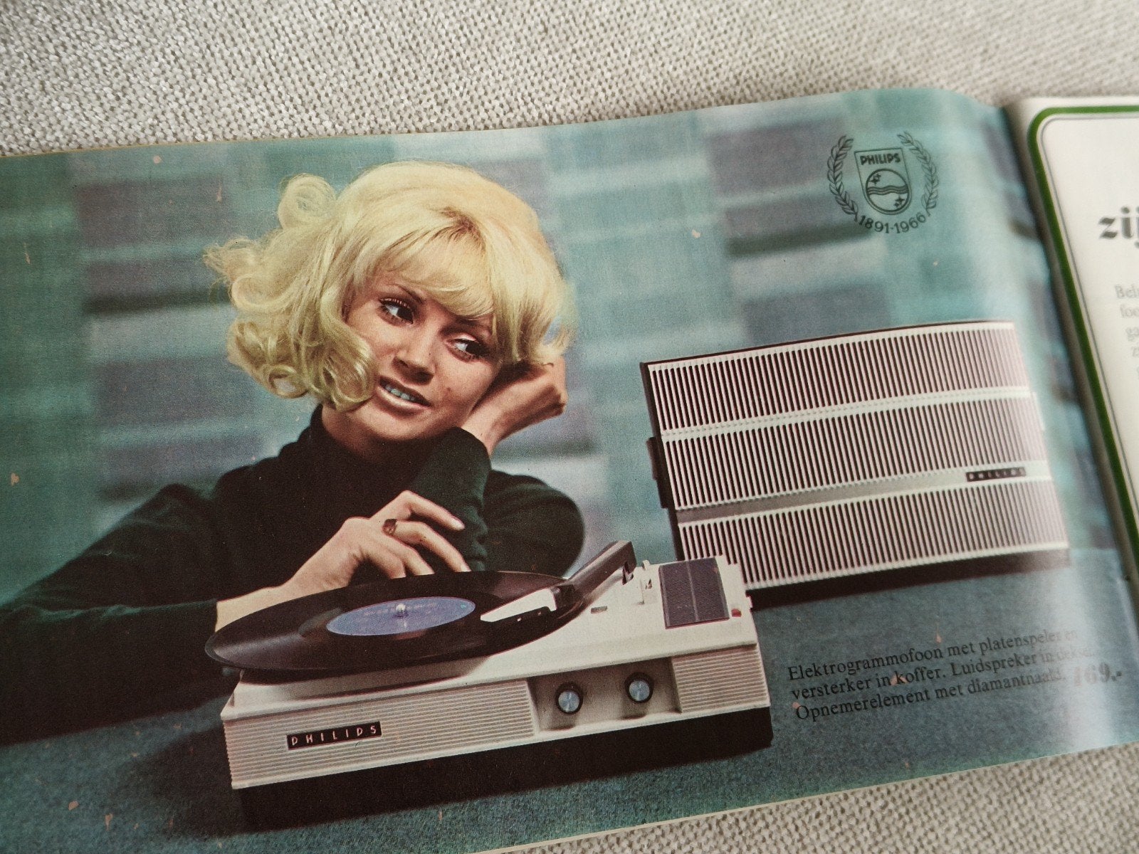 1966, PHILIPS, HIFI, VERLICHTING, CASSETTE, HUISHOUDELIJK, Ophalen of Verzenden, Gelezen