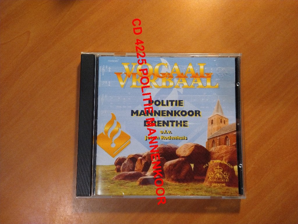 CD Politie Mannenkoor Drenthe - Vocaal verbaal, Cd's en Dvd's, Cd's | Overige Cd's, Ophalen of Verzenden, Zo goed als nieuw