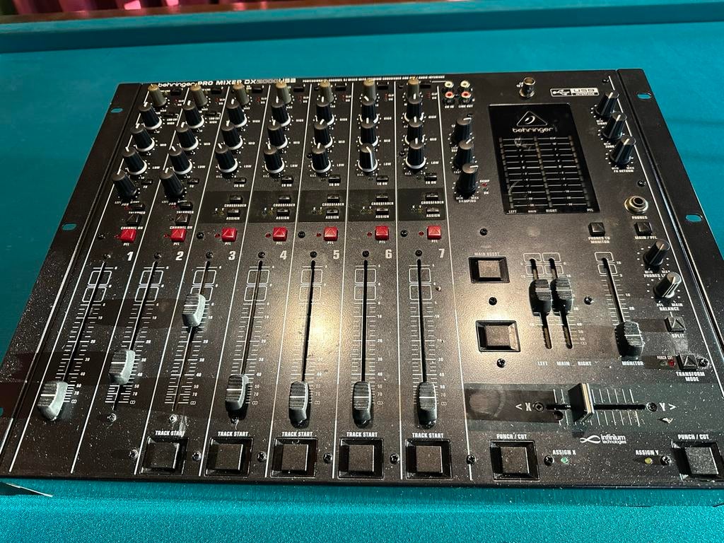Behringer Pro Mixer DX2000USB 7-kanaals, Ophalen, Gebruikt, Dj-set, Behringer