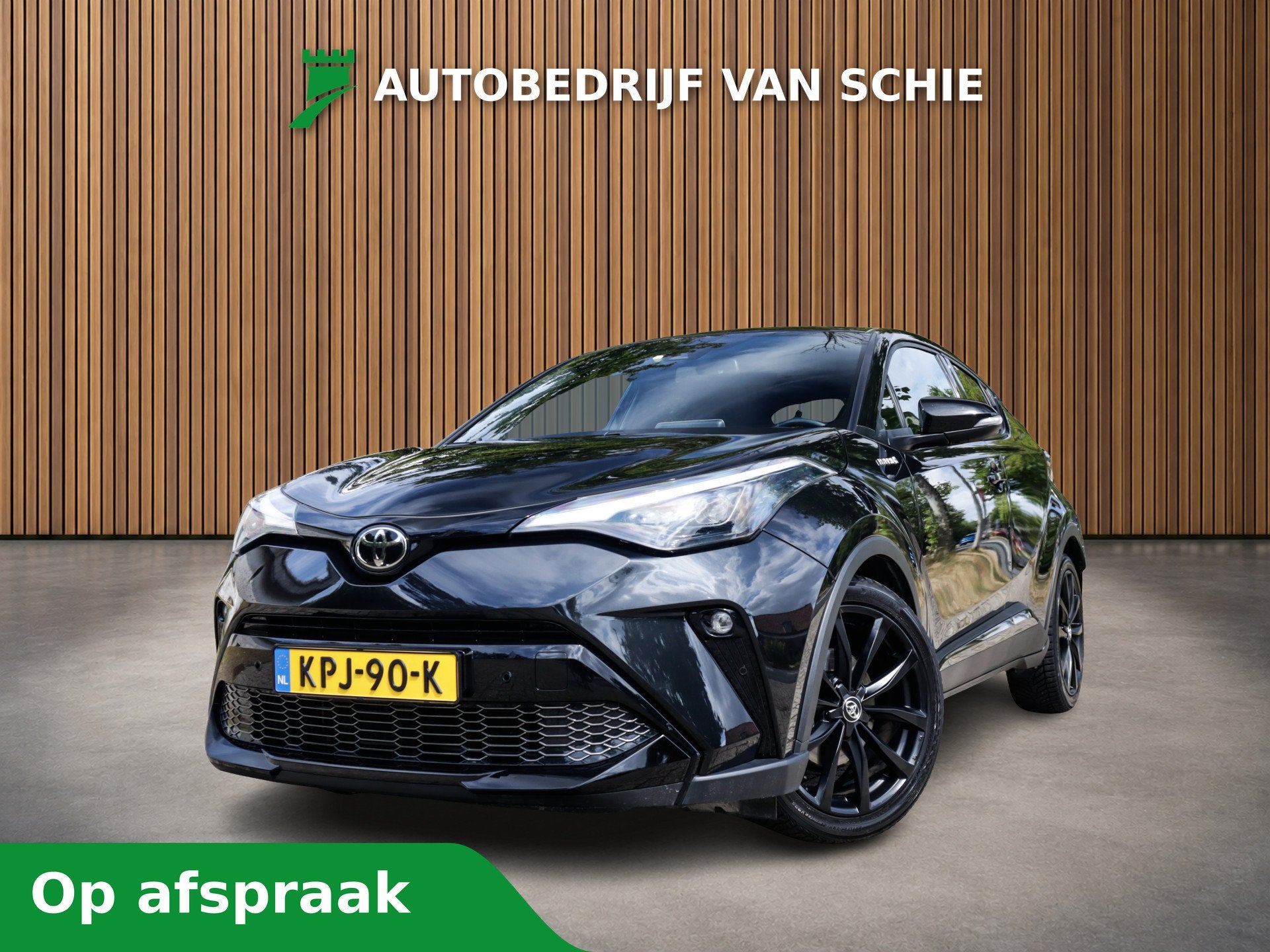 Toyota C-HR 2.0 Hybrid GR-Sport 1e-Eig. & Dealer-Onderh BOVA, Automaat, 12 maanden, Leder en Stof, Zwart