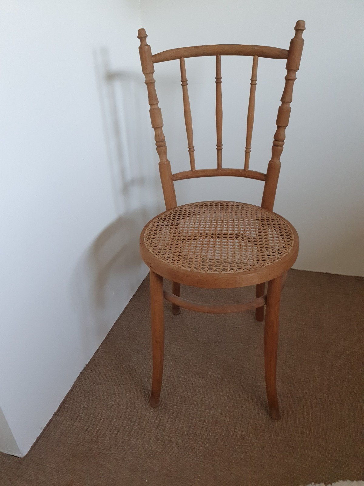 Thonet stoel met rotan zitting - Puntgaaf, Ophalen