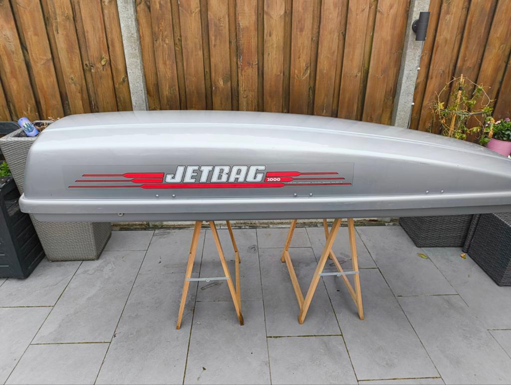 Jetbag 2000 dakkoffer, Ophalen, Gebruikt