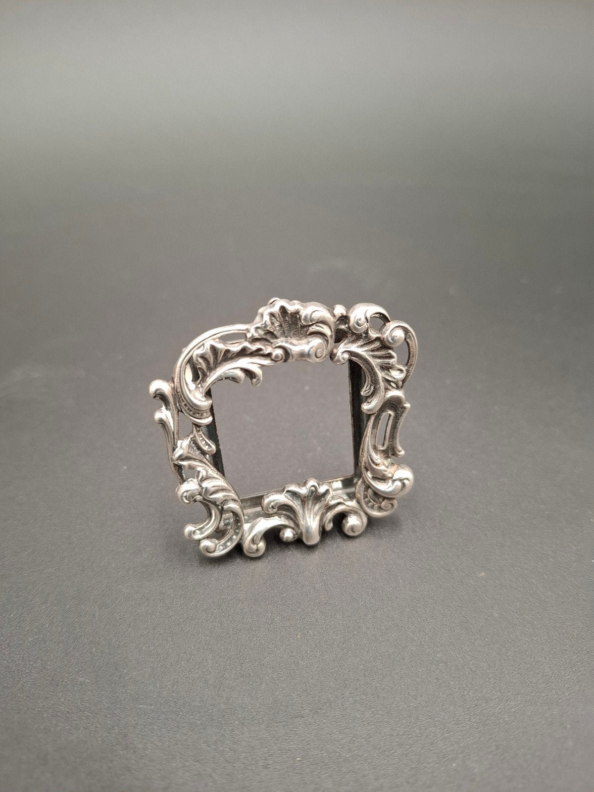 Miniatuur fotolijstje 925 zilver, Antiek en Kunst, Ophalen of Verzenden, Zilver