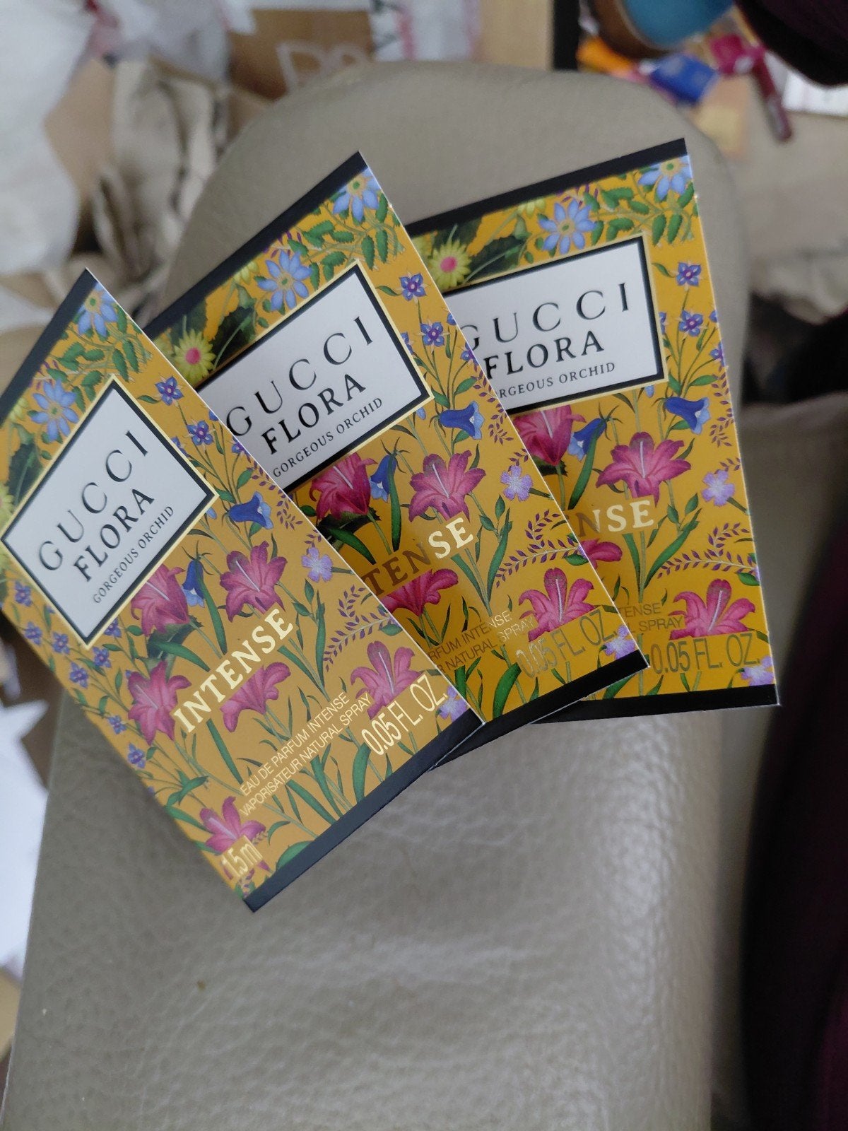 Proefje Gucci Flora Gorgeous Orchid intense, Ophalen of Verzenden, Nieuw