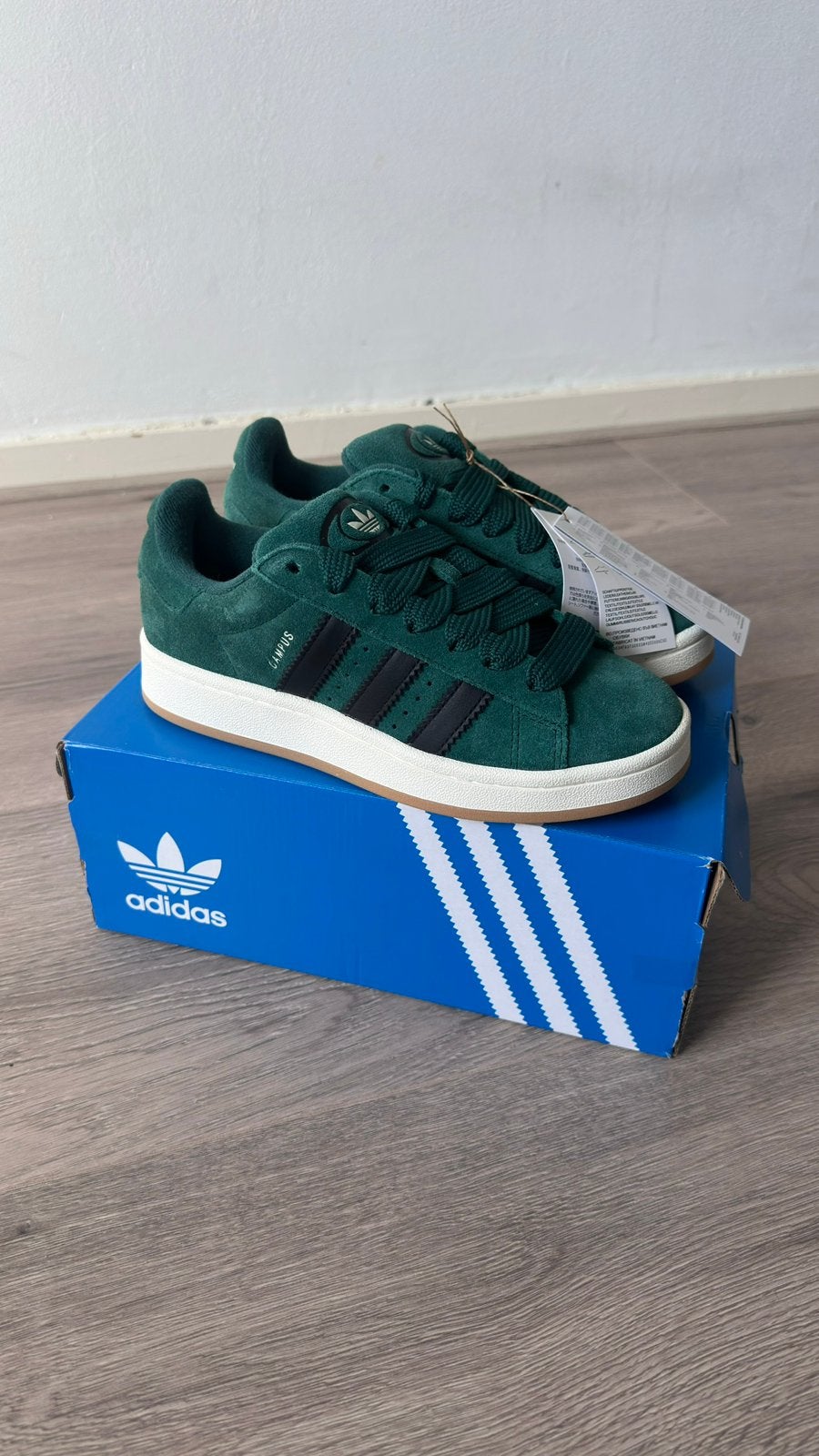Adidas Campus 00s - maat 36,5, Kleding | Dames, Ophalen of Verzenden, Nieuw, Groen, Sneakers of Gympen