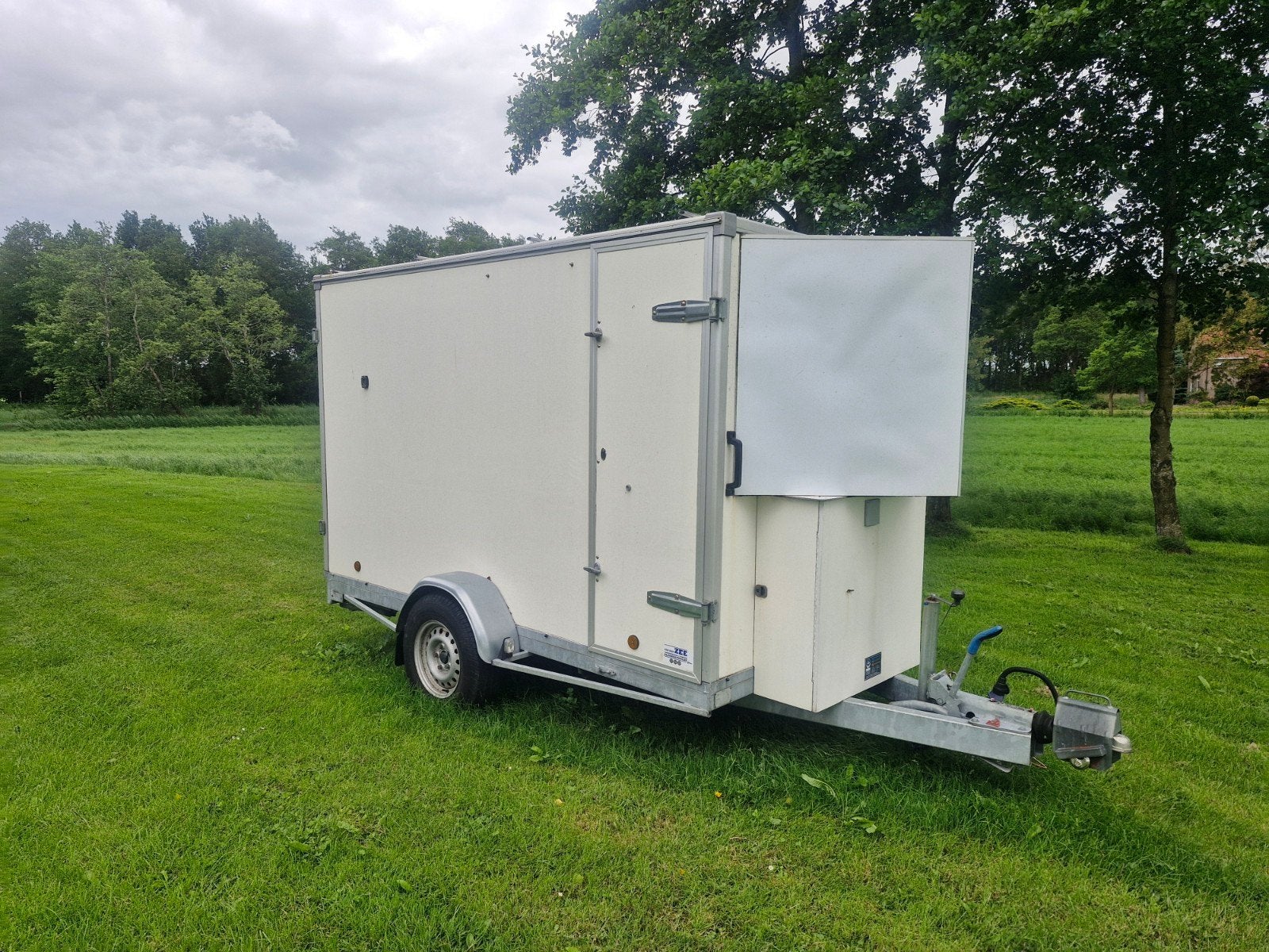 Hoka gesloten aanhangwagen 1500kg motorkar, caravan, Ophalen, Hoka, -, -