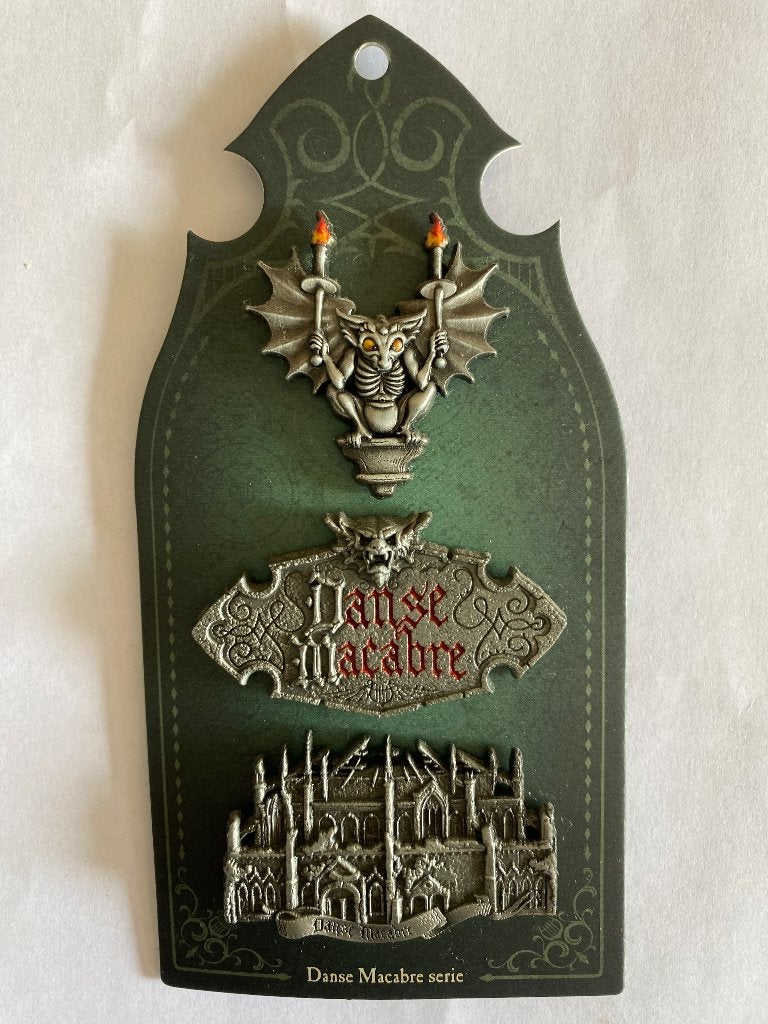 Efteling Pin Set, Dance Macabre, Nieuw op Kaart!, Verzamelen, Ophalen of Verzenden, Nieuw, Speldje of Pin