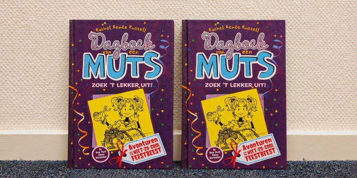 Nieuw: 2x Dagboek van een Muts - Zoek 't Lekker Uit! - Boek