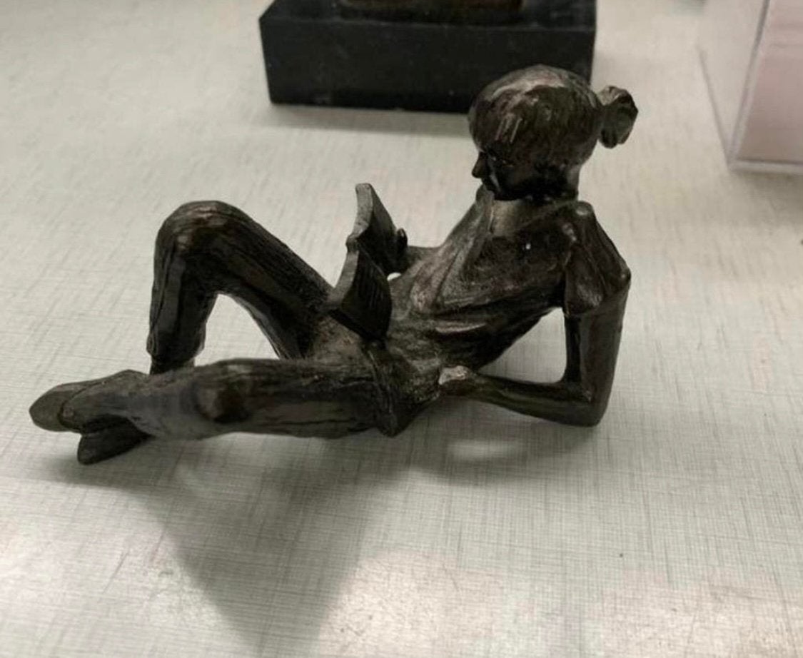 Bronzen beeldje Gerda Rubinstein t.g.v. 25-jarig jubileum, Verzenden